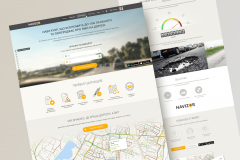 Navizor - Website for a Logistics company